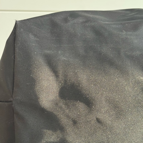 Longchamp Le Pliage Large Tote Bag – Black & Brown Leather Trim - Picture 10 of 14